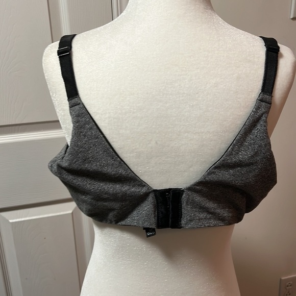 TORRID - Padded Grey / Black T-shirt Bra - 38DDD - Picture 2 of 3